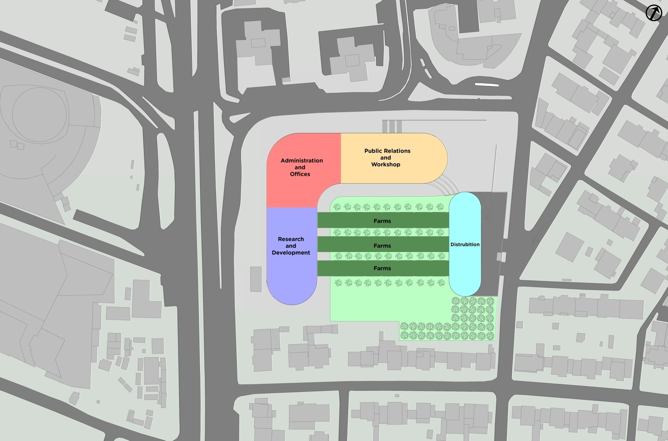 Programme Distribution On The Site