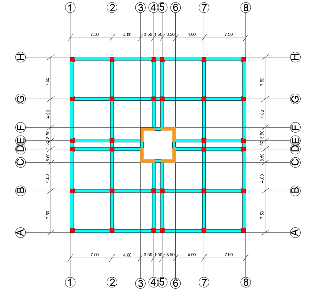 Structural System Plan View