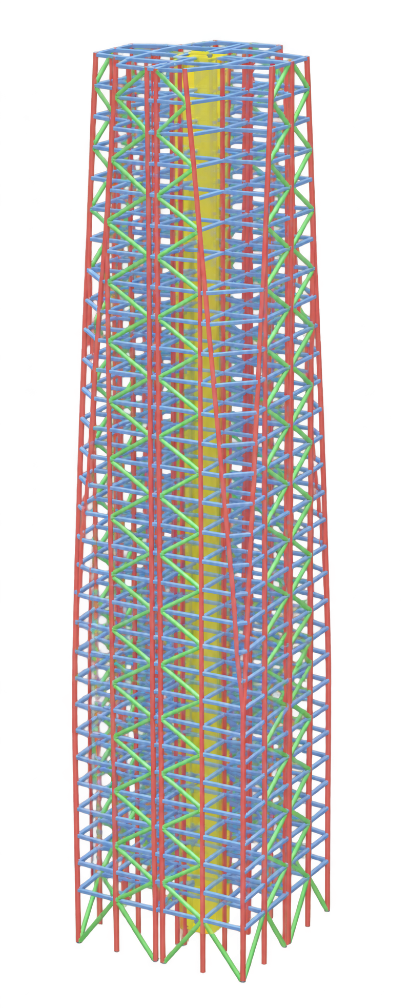 3D View Of The Structural System