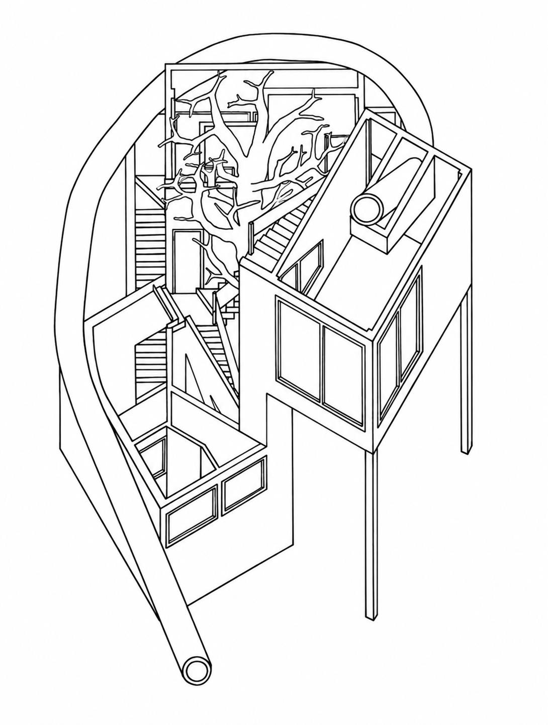 Axonometric drawing