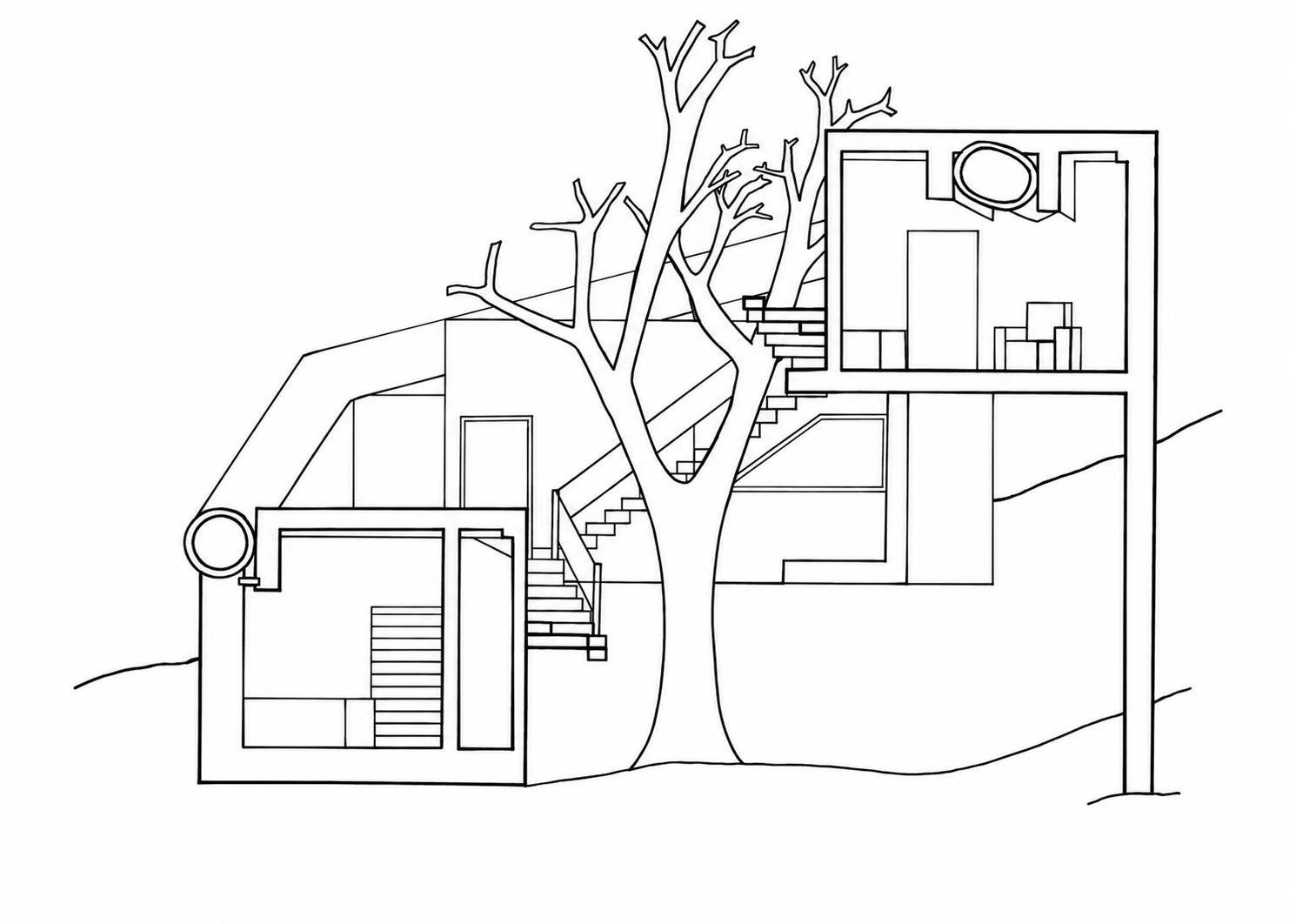 Section B–B