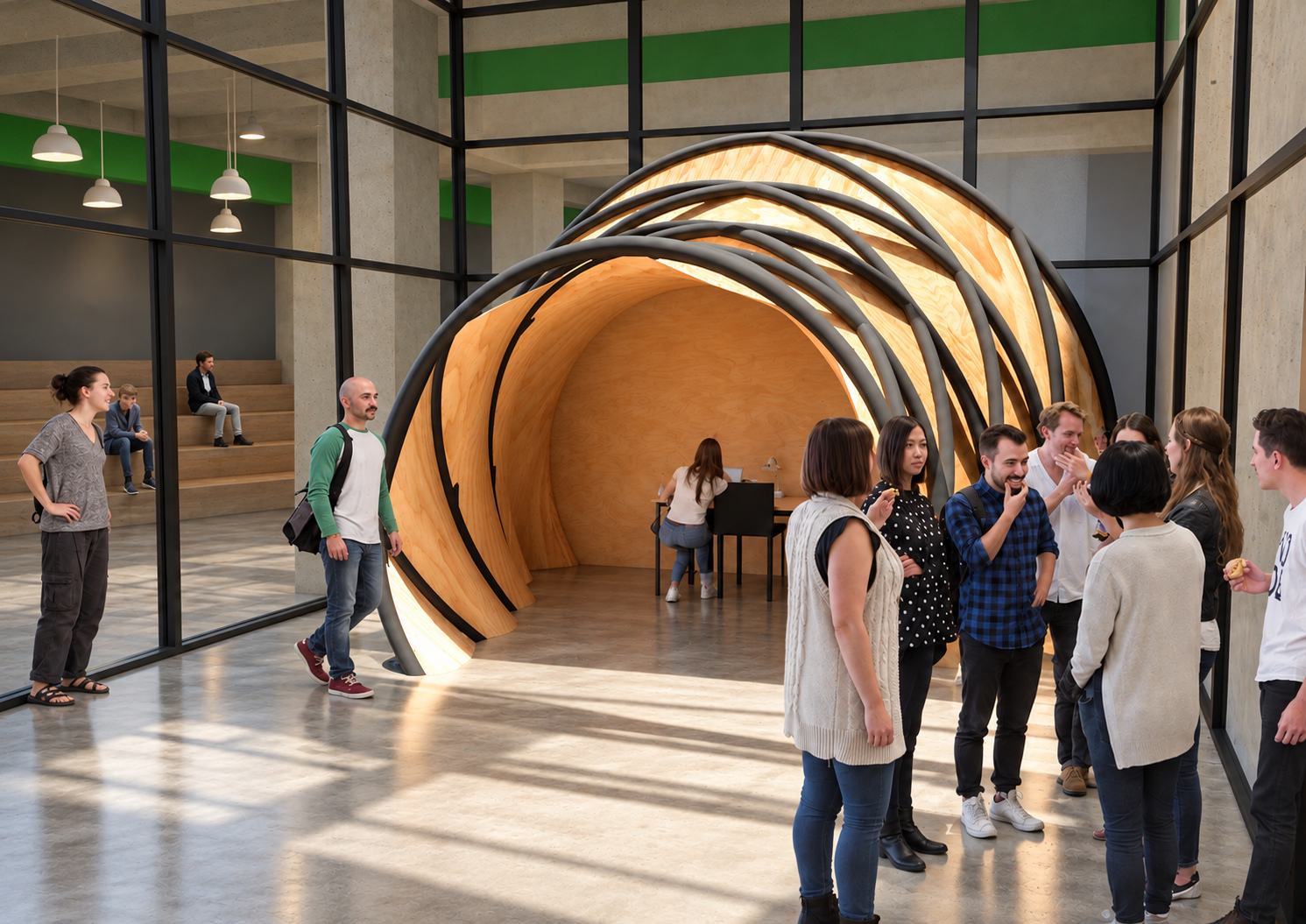 Timber Shell And Photography Space